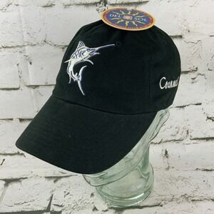 Del Sol Black‎ Ball Cap Hat Adjustable Strap Back Cozumel NWT